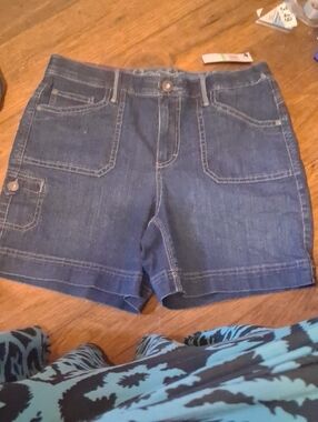 Classic Dark Blue Denim Women’s Shorts - Unbranded